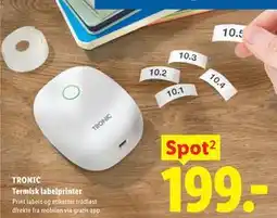 Lidl TRONIC Termisk labelprinter tilbud