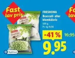 Lidl FRESHONA Broccoli- eller blomkålsris tilbud
