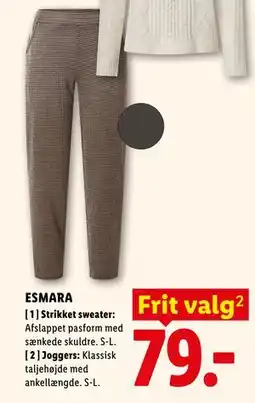 Lidl ESMARA Joggers tilbud