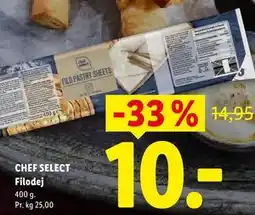 Lidl CHEF SELECT Filodej tilbud