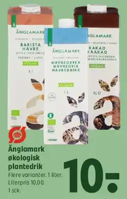 Coop 365 Änglamark økologisk plantedrik tilbud