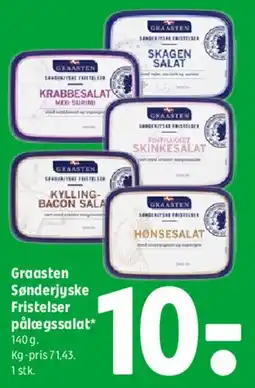Coop 365 Gråsten pålægssalat tilbud