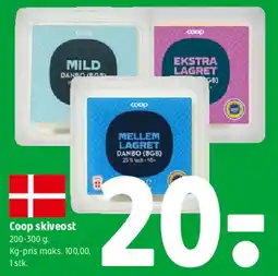 Coop 365 Coop skiveost tilbud