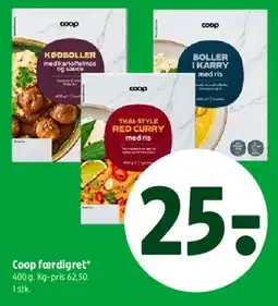 Coop 365 Coop færdigretter tilbud