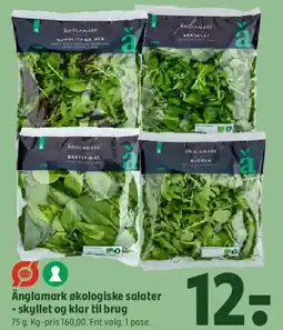 Coop 365 Änglamark økologiske salater tilbud