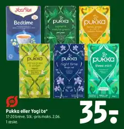 Coop 365 Pukka eller Yogi te tilbud