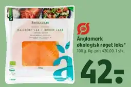 Coop 365 Änglamark økologisk røget laks tilbud