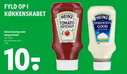 Coop 365 Heinz ketchup eller mayonnaise tilbud