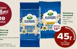 Coop 365 Klovborg skæreost tilbud