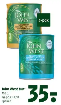 Coop 365 John West tun tilbud