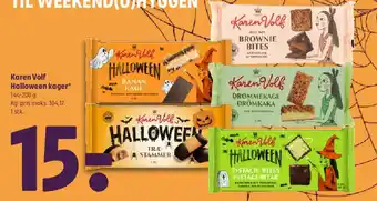 Karen Volf Halloween kager