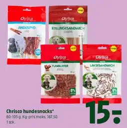 Coop 365 Chrisco hundesnacks tilbud