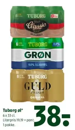 Coop 365 Tuborg øl tilbud