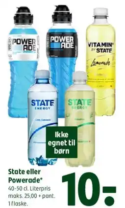 Coop 365 State eller Powerade tilbud