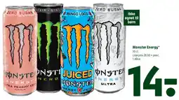 Coop 365 Monster Energy tilbud