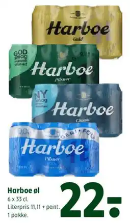 Coop 365 Harboe øl tilbud