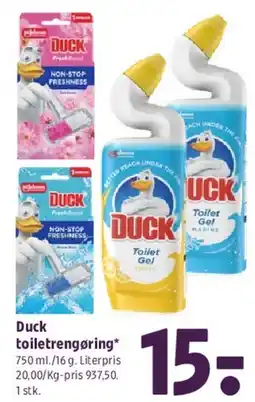 Coop 365 Duck toiletrengøring tilbud