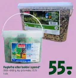 Coop 365 Fuglefrø eller bolde i spand tilbud