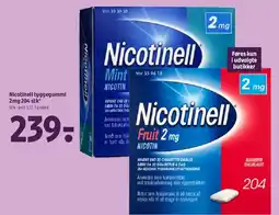 Coop 365 Nicotinell tyggegummi 2 mg 204 stk tilbud