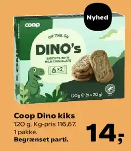 Kvickly Coop Dino kiks tilbud