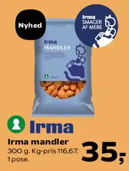 Kvickly Irma mandler tilbud