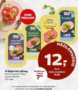 Kvickly 3-Stjernet pålæg tilbud