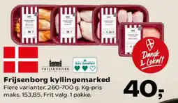 Kvickly Frijsenborg kyllingebrystfilet med eller uden bøg tilbud