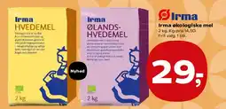 Kvickly Irma økologiske mel tilbud