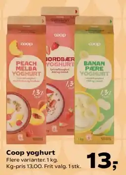 Kvickly Coop yoghurt tilbud