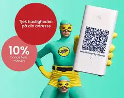 Kvickly Lynhurtigt 5G Internet med dobbelt bonus tilbud