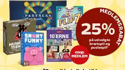 Kvickly Brætspil og puslespil tilbud