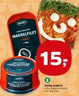 Kvickly Sæby makrel tilbud
