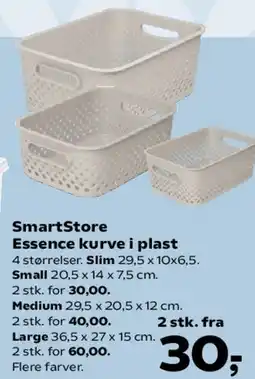Kvickly SmartStore Essence kurve i plast tilbud