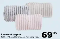 Kvickly Lasercut tæppe tilbud