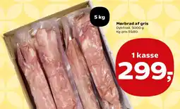 Kvickly Mørbrad af gris tilbud