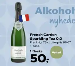 Kvickly French Garden Sparkling Tea 0,0 tilbud