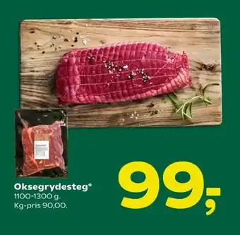 Coop 365 Oksegrydesteg tilbud