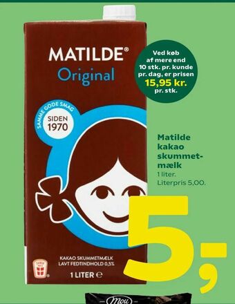 Coop 365 Matilde kakao skummetmælk tilbud