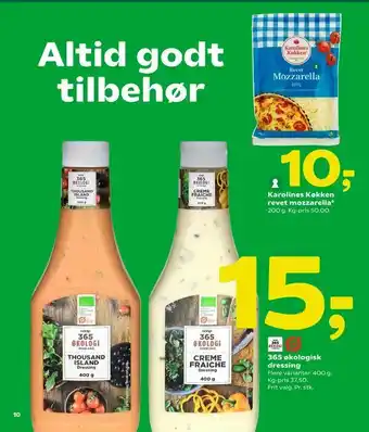 Coop 365 365 økologisk dressing tilbud