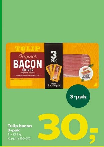 Coop 365 Tulip bacon tilbud