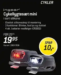 Thansen Cykellygtesæt mini tilbud