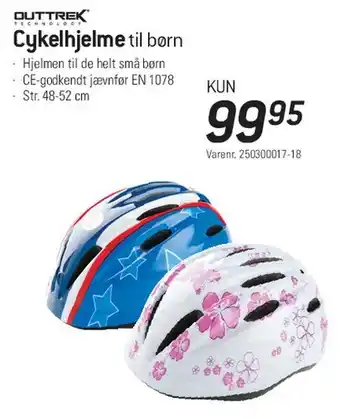 Cykelhjelme til børn