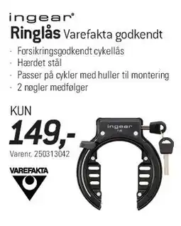 Thansen Ringlås tilbud