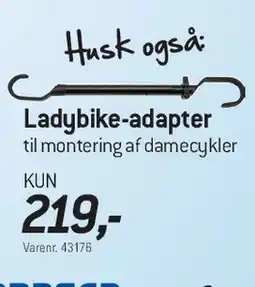 Thansen Ladybike-adapter tilbud