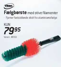 Thansen Fælgborste med stive filamenter tilbud