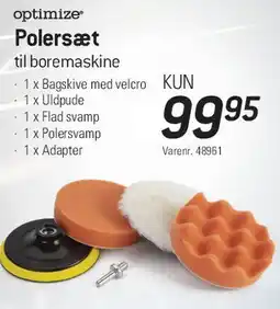 Thansen Polersæt til boremaskine tilbud