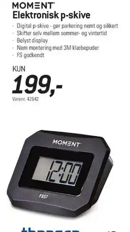 Thansen Elektronisk p‑skive (digital) tilbud