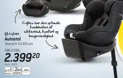 Thansen Cybex Sirona G i-Size autostol tilbud