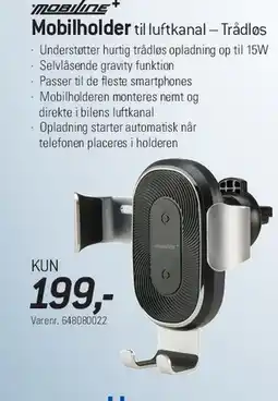 Thansen Mobilholder til luftkanal (trådløs) tilbud