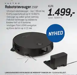 Thansen Robotsstøvsuger 298P tilbud